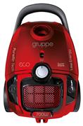 Gruppe VCB43C17M0B-70 Ηλεκτρική Σκούπα 700W με Σακούλα 3lt Κόκκινη